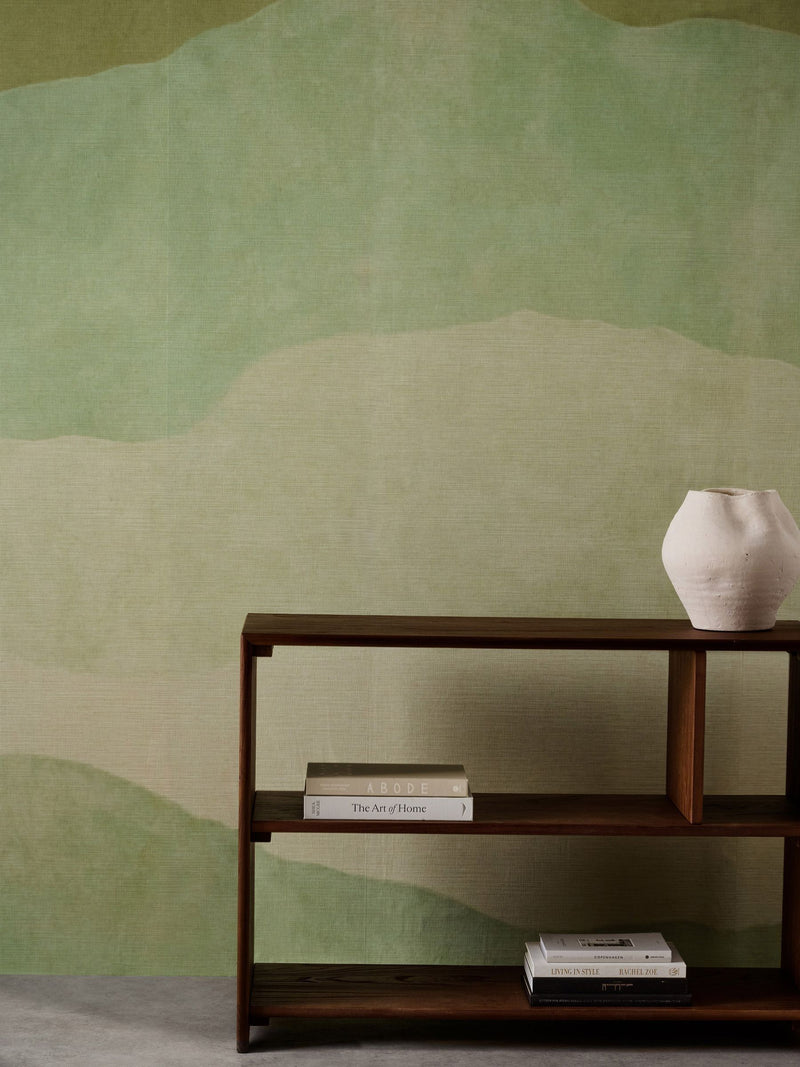 Harlequin Evergreen Sedimentary wallpaper, 10.05m roll (British brand)