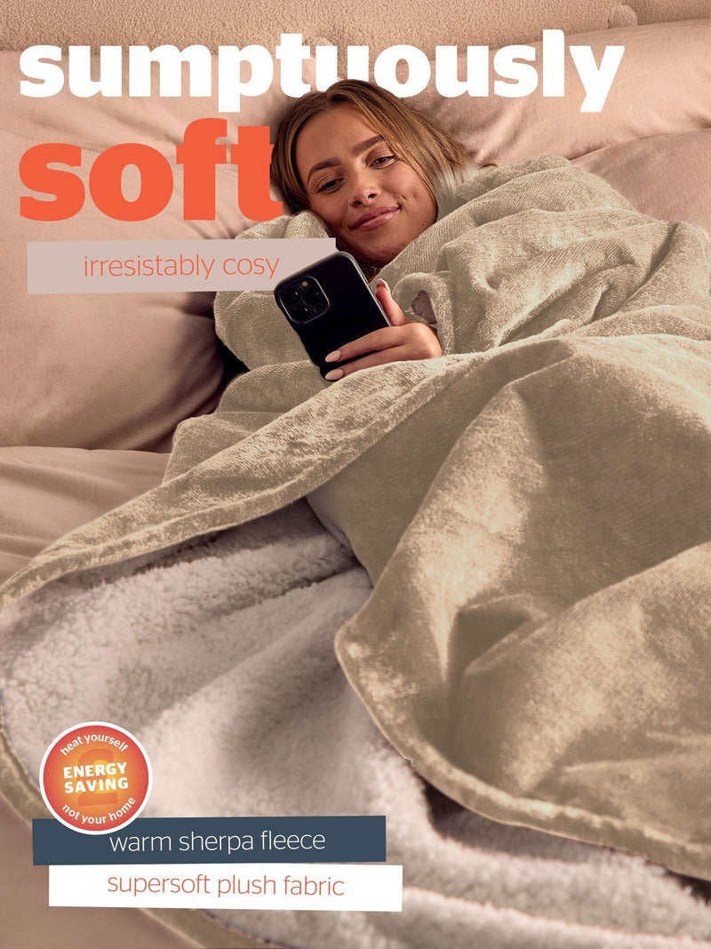 Silentnight Heat Genie blanket 180x240cm (British brand)