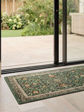 Hug Rug Green Country Paisley runner rug 75x220cm, UK version