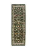 Hug Rug Green Country Paisley runner rug 75x220cm, UK version