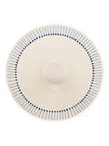 Nkuku Iba serving bowl hand-painted ceramic (British brand)
