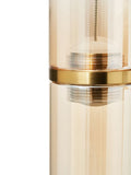 BHS Bjorn LED glass wall lamp with champagne shade (British brand)