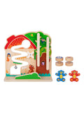 Tooky Toy 2 in 1 activity ball game wooden toy, imported from the UK