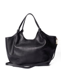 LRM Goods Lily tote bag in black leather, UK version