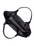 LRM Goods Lily tote bag in black leather, UK version