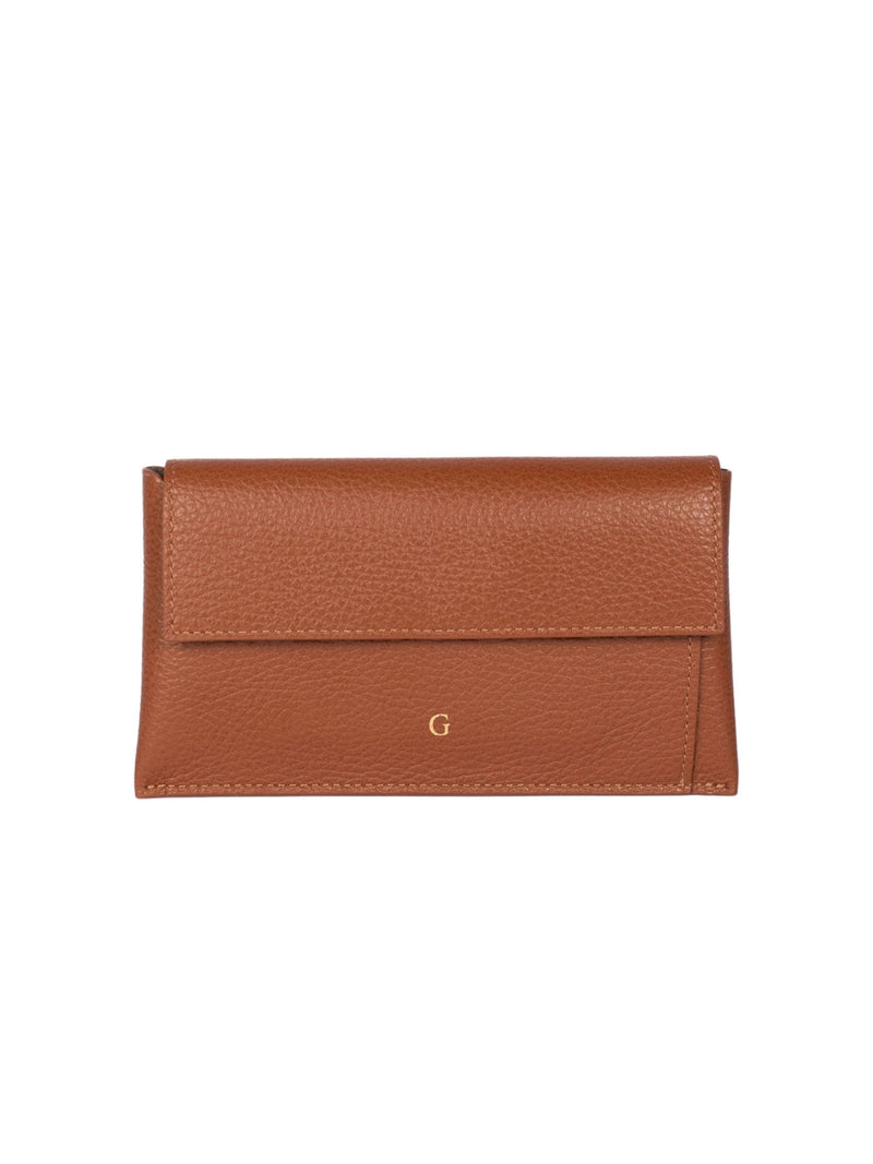 LRM Goods leather brown wallet with insert, UK version