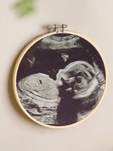 Next No Ordinary Gift Personalised Baby Scan Photo Hoop 15cm- Buy online at McGrocer