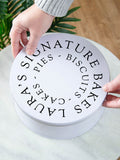 No Ordinary Gift personalised cake tin 23cm, UK version