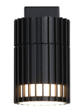 Searchlight black outdoor wall light, UK version