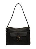 Pure Luxuries London black Lambourne leather grab bag, UK version