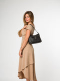 Pure Luxuries London black Lambourne leather grab bag, UK version