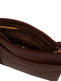 Pure Luxuries London Nola brown cross-body bag (British brand)