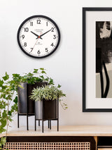 Next Brookpace Lascelles Black Radio Controlled Clock 36cm- Buy online at McGrocer