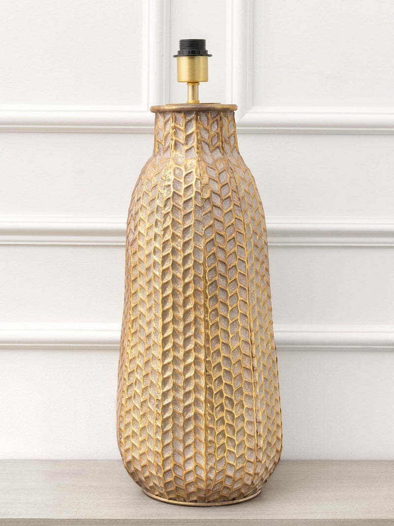 Voyage Maison gold table lamp base 60cm, imported from the UK