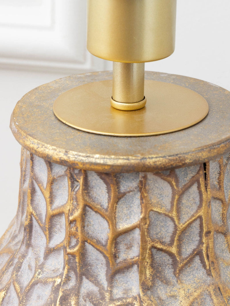 Voyage Maison gold table lamp base 60cm, imported from the UK