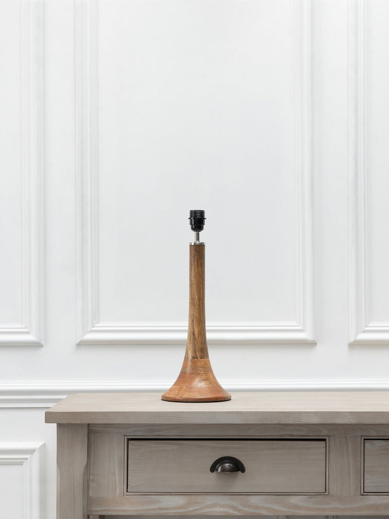 Voyage Maison Kinross table lamp base wood, UK version