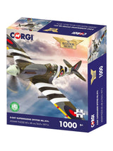 Next Kidikraft Corgi D-Day Supermarine Spitfire Mk.XIVc 1000 Piece Jigsaw Puzzle- Buy online at McGrocer