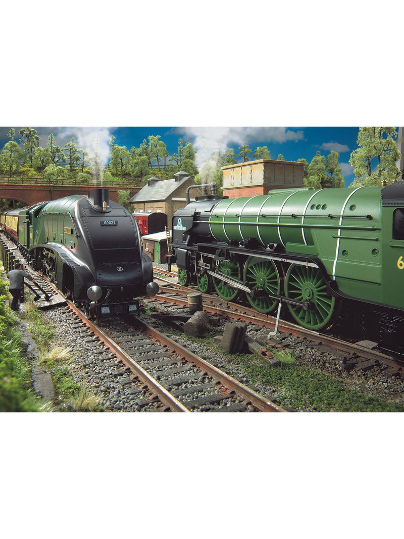 Kidikraft Hornby 1000 piece jigsaw puzzle train scene, imported from the UK