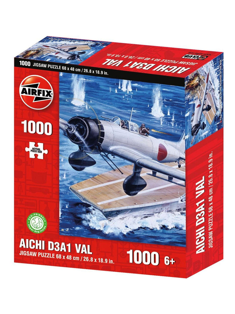 Airfix Aichi D3A1 Val 1000 piece jigsaw puzzle - British product