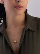 Next Beaverbrooks Gold 9ct Shell Locket Pendant 45cm- Buy online at McGrocer