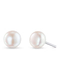 Beaverbrooks freshwater cultured pearl earrings 8mm - British product