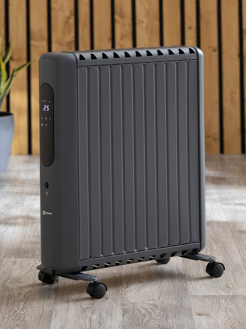 Electrolux Grey 2500W Digital Oil Heater, imported from the UK