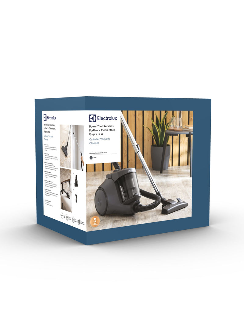 Electrolux grey corded cyclone vacuum cleaner, UK version