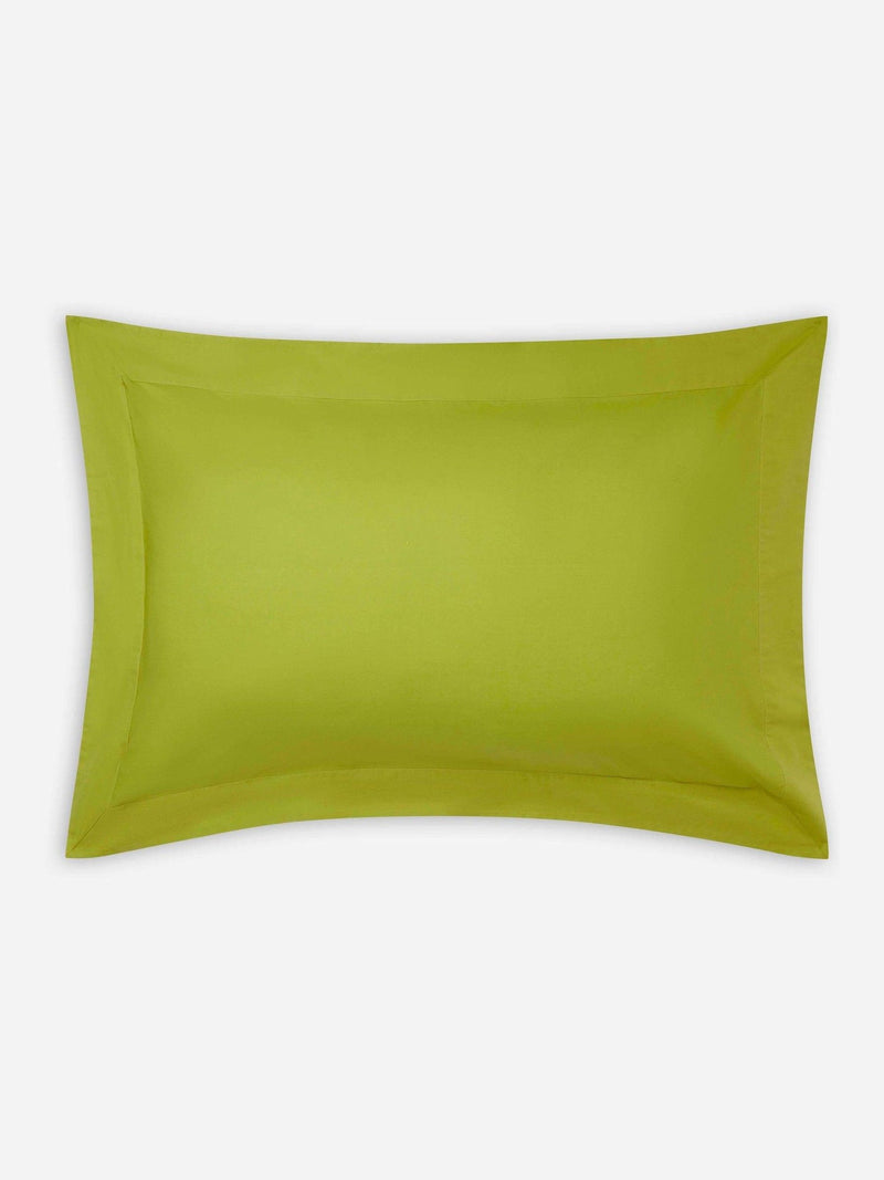 Jasper Conran London spinach green 300 thread cotton pillowcase - British product