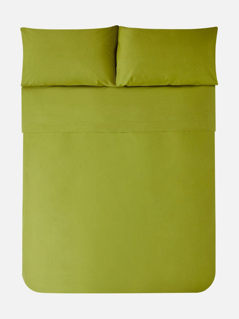 Jasper Conran London spinach green 300 thread cotton pillowcase - British product