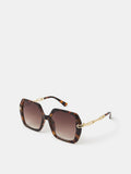 Accessorize brown tort square sunglasses - British product