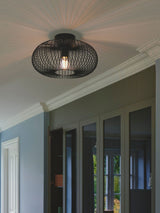 Next Nordlux Beroni Black Ceiling Light- Buy online at McGrocer