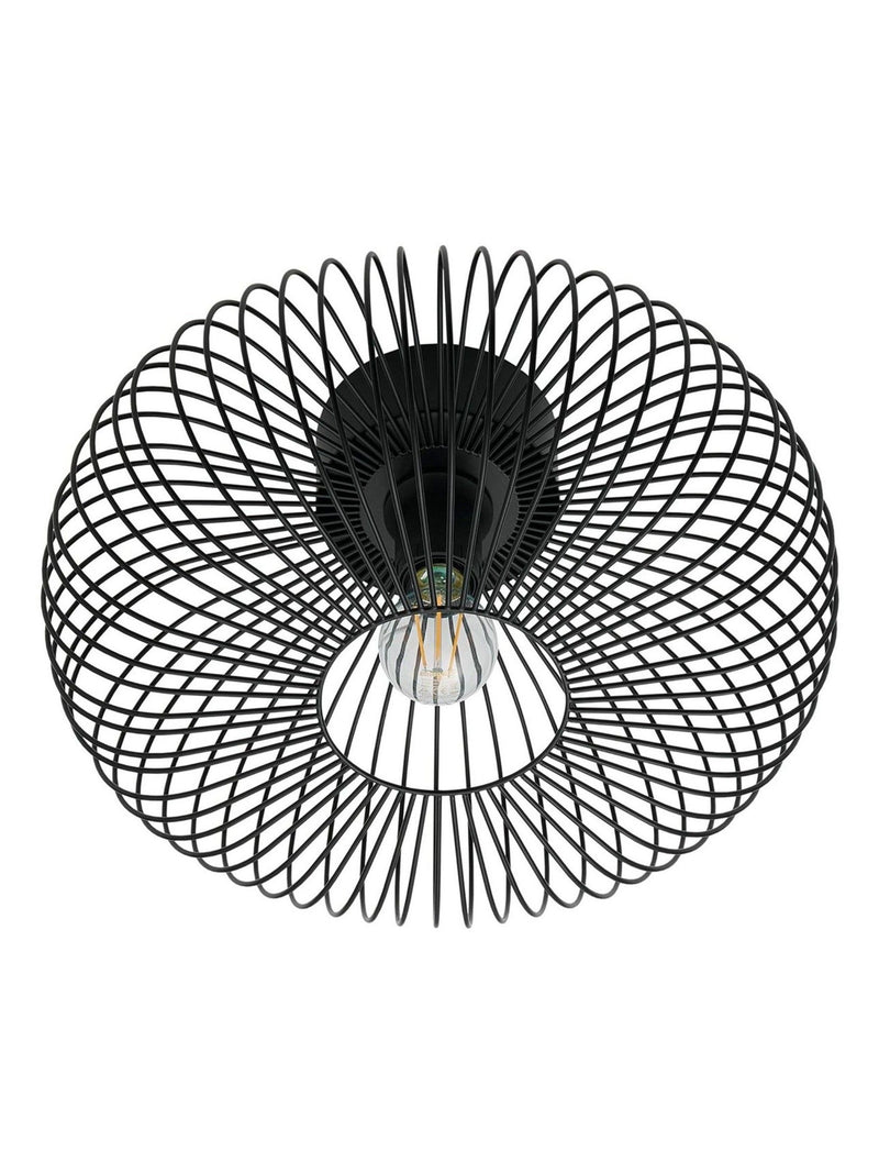 Nordlux Beroni black ceiling light 40cm - British product