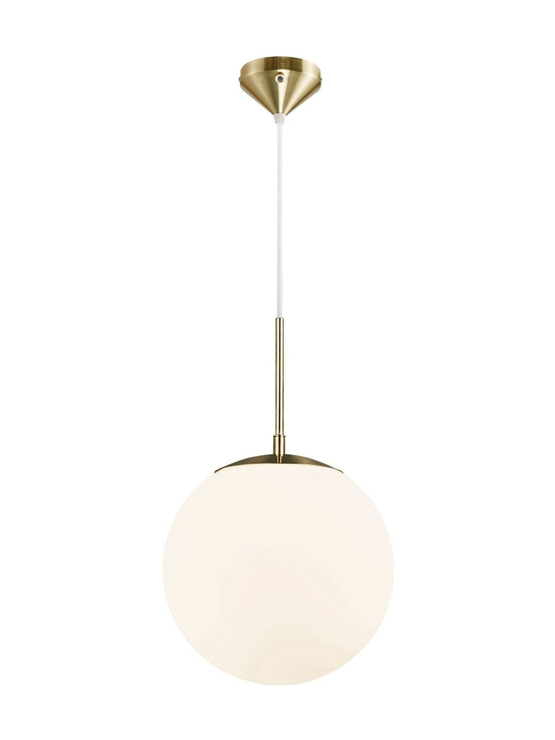 Nordlux Brass Grant pendant light 40cm, imported from the UK