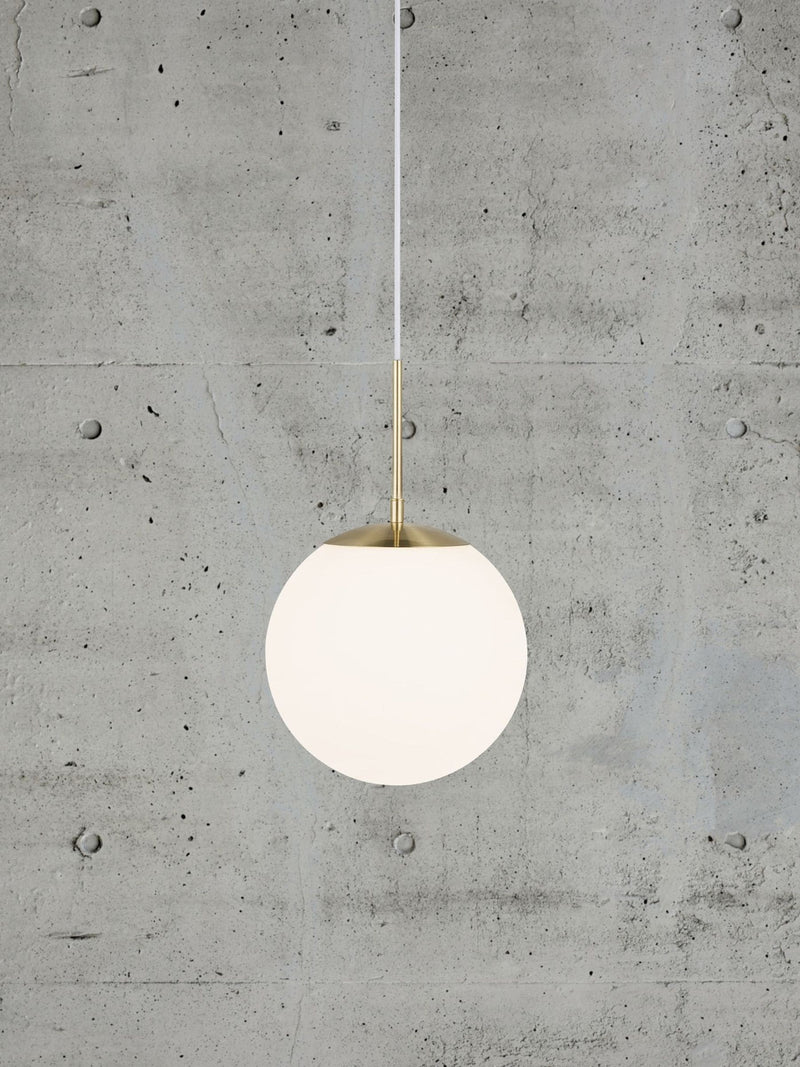 Nordlux Brass Grant pendant light 40cm, imported from the UK