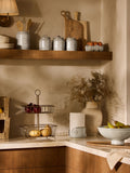 Hertford 2-tier gold wire fruit basket (British brand)
