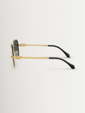 Versace gold pilot sunglasses (British brand)