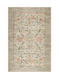 Hug Rug beige green floral paisley rug 160x230 cm, UK version