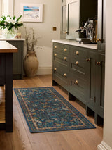Next Hug Rug British Made Washable Midnight Paisley Runner 75x220cm- Buy online at McGrocer