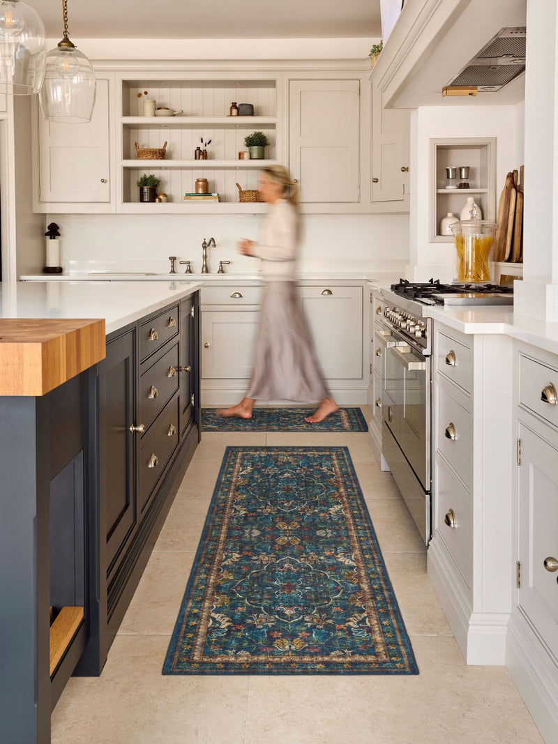 Hug Rug Midnight Paisley runner 75x220cm - British product