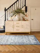 Next Hug Rug Navy Blue Vintage Imperial Washable Runner 75x220 cm- Buy online at McGrocer