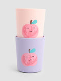 JoJo Maman Bébé Apples silicone cups 2-Pack, UK version