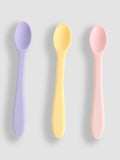 JoJo Maman Bébé silicone weaning spoons 3-pack, UK version
