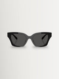 Coach Butterfly Sunglasses in black acetate with grey lenses (British brand)