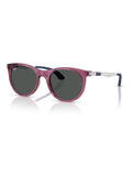 Ray-Ban Phantos sunglasses purple transparent violet frame (British brand)