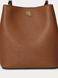 Lauren Ralph Lauren Reese crosshatch small bucket bag, UK version