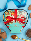 Booja Booja heart-shaped salted caramel chocolate box - British product