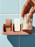 Kitsch self draining soap dish terracotta - British product