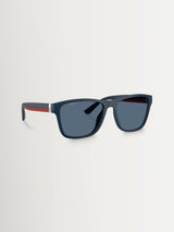 Next Polo Ralph Lauren Blue Polo Square Sunglasses- Buy online at McGrocer