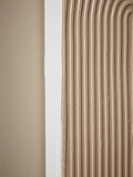 Cox & Cox white blush textured canvas wall art - British product