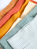 JoJo Maman Bébé patterned muslin cloths 6-pack 60x60cm, UK version